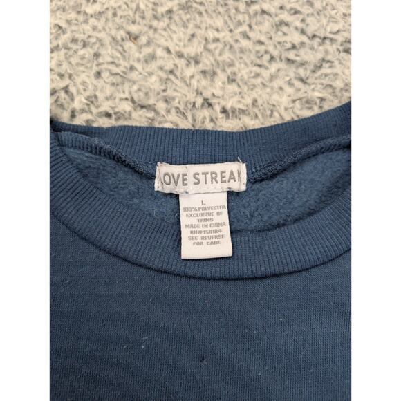 Dallas Texas Sweatshirt Adult Large Blue Crew Neck Pullover Destination Casual - Picture 2 of 6